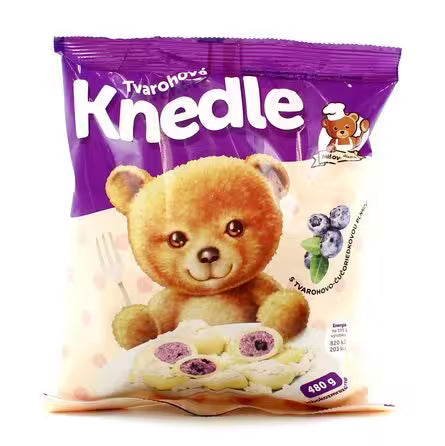 Mrazené Knedle Čučoriedkové 480g Mišové maškrty