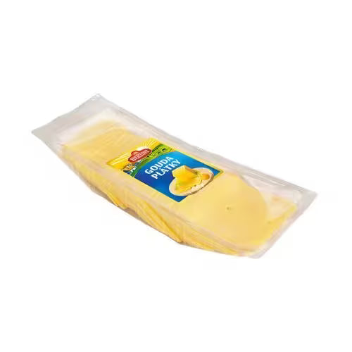 Syr Gouda 44% plátky 1kg Bertosi