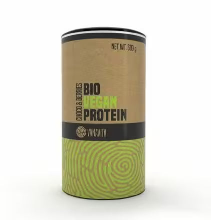 VanaVita Bio Vegan Protein choco berries 600 g