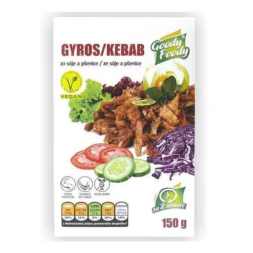 Vegánsky Gyros & Kebab 150g, Goody Foody