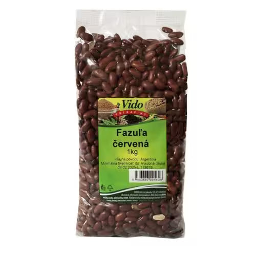 Fazuľa červená 1kg Vido
