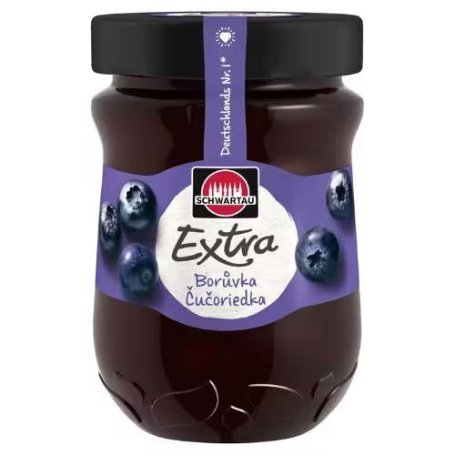 Džem Extra čučoriedkový 340g Schwartau