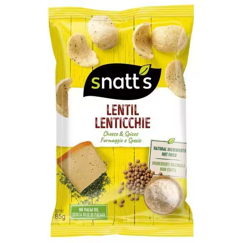 Snatt´s Lentil Chips cheese & herbs 85g