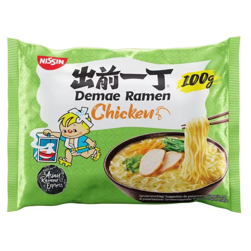 Nissin Instantná polievka Demae Ramen Kuracia 100g