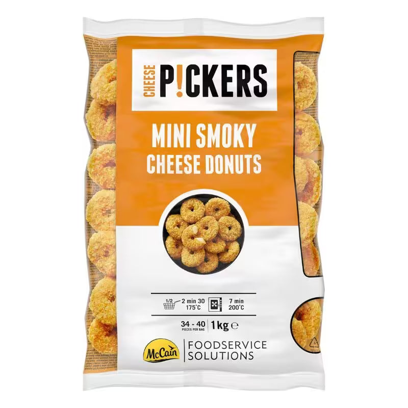 Mrazené Mini Smoky Cheese Donuts 1kg McCain