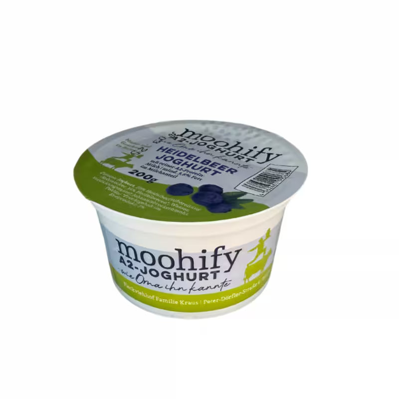 Jogurt čučoriedkový 200g A2