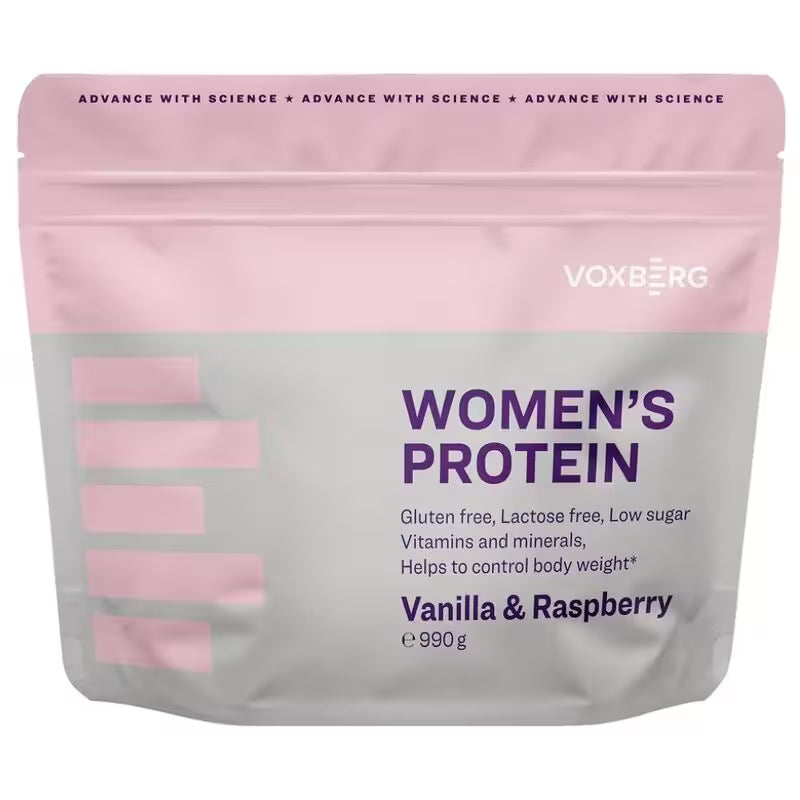 Proteín Women's Vanilka & Malina 990g Voxberg