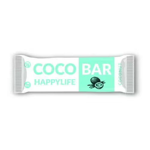 Happylife Bio Coco bar Kokosová tyčinka 40g
