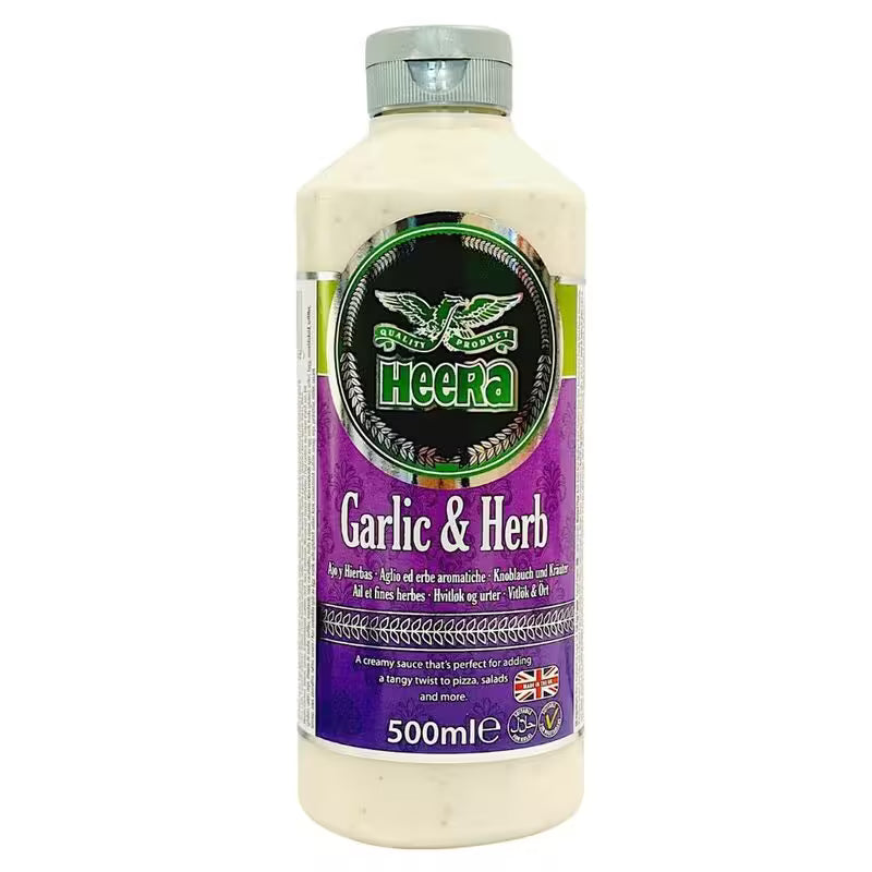 Garlic & Herb omáčka 500ml Heera