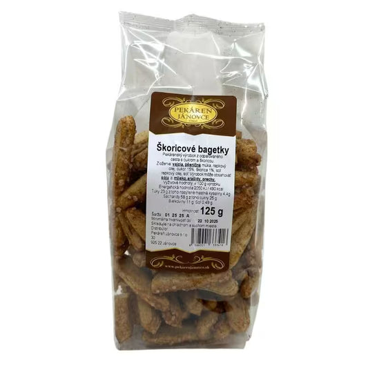Bagety škoricové 125g Pekáreň Jánovce