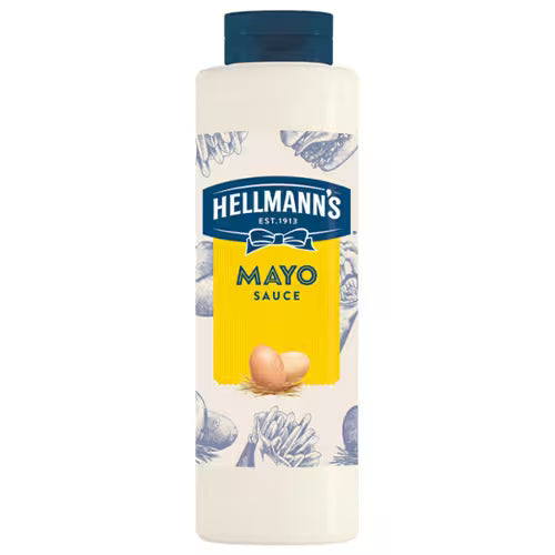 Majonéza One Hand Bottles 820g Hellmann's