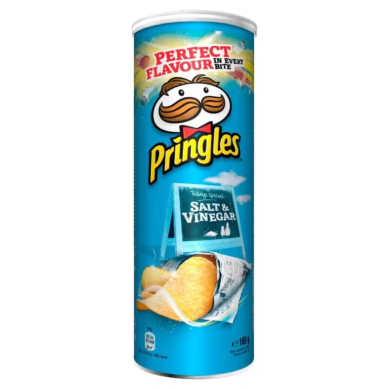 Pringles zem. lupienky Salt & Vinegar 165 g