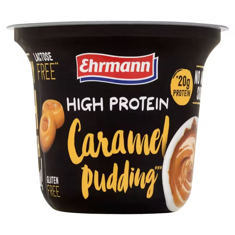 Puding karamel high protein EHRMANN 200g