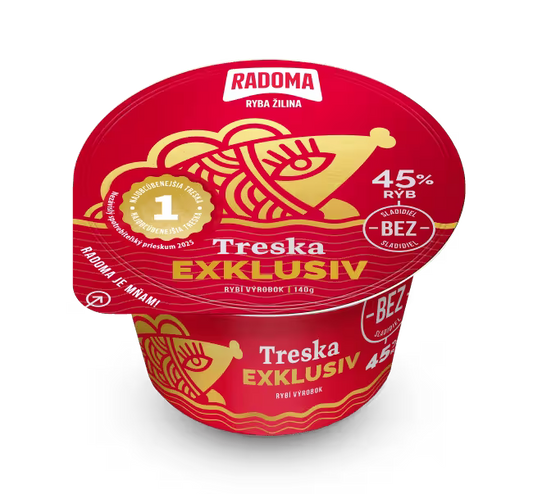 Treska v majonéze exklusiv RYBA ŽILINA 140g