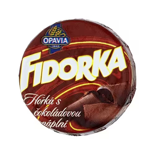 Opavia Fidorka Horká s čokoládovou náplňou 30 g