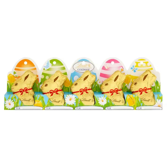 Lindt Figúrky Bunny z mliečnej čokolády 5x10g
