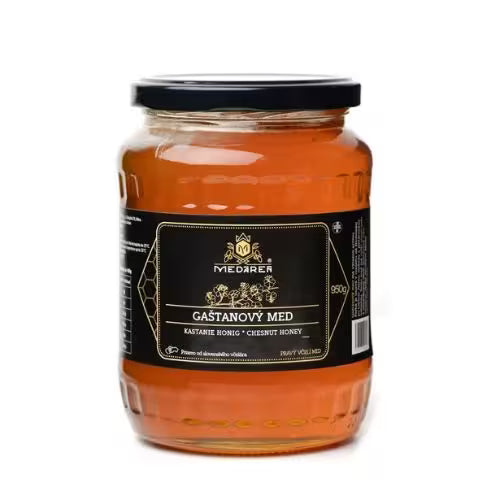 Med Gaštanový 950g Medáreň