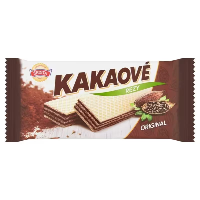 Kakaové rezy original 50g Sedita
