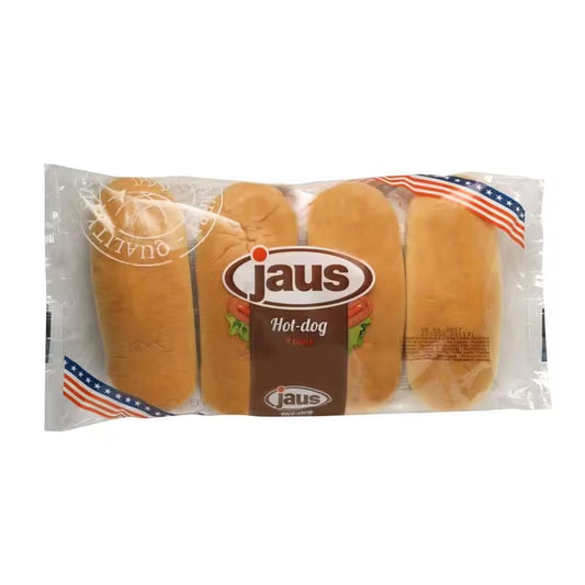 Rožok Hot dog 4ks 250g Jaus
