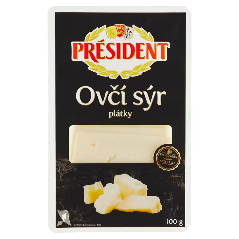 Syr ovčí plátky 100g Président