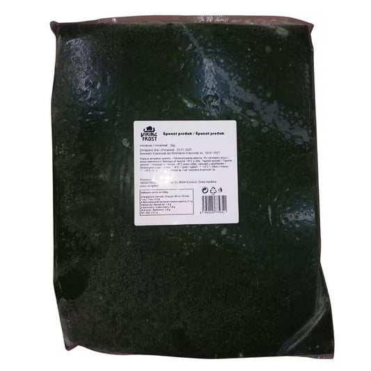 Mrazený Špenát pretlak  2,5kg Viking Frost