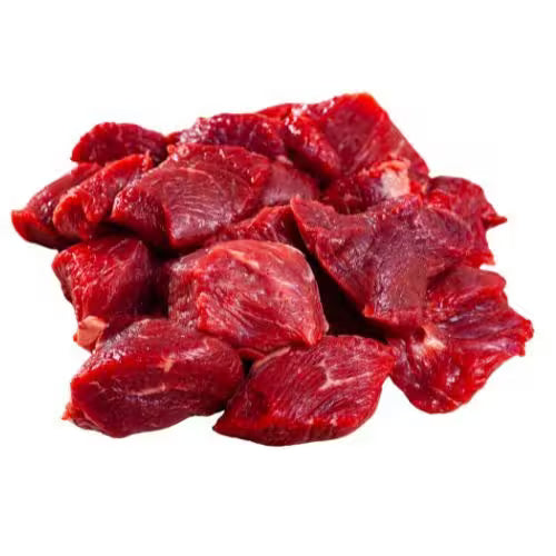 Mrazené Srnčie mäso na guláš cca 1kg Tenderfood