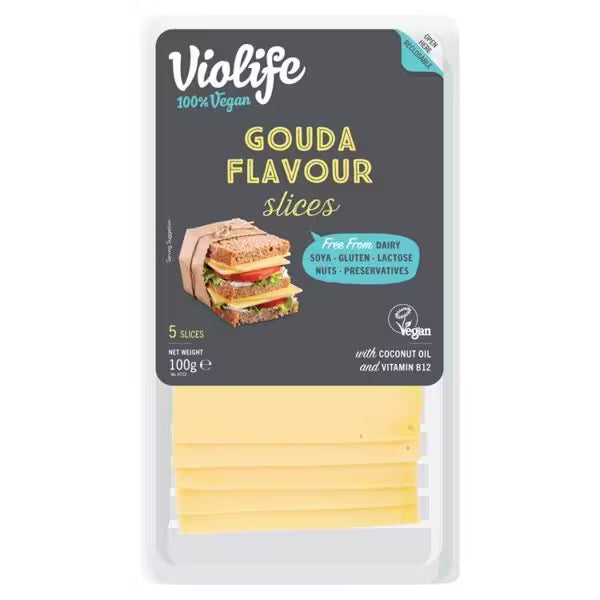 Syr rastlinný Gouda plátky 100g Violife