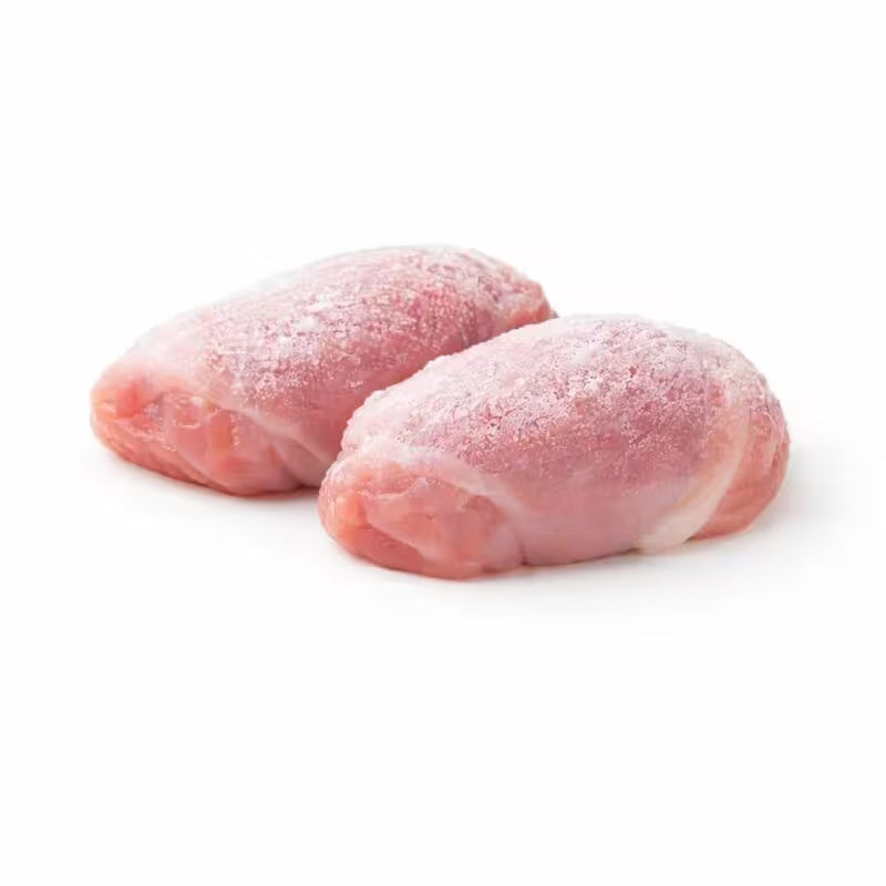 Mrazené Kuracie stehno bez kosti a kože, kaliber 150g / 5kg kartón Beef House