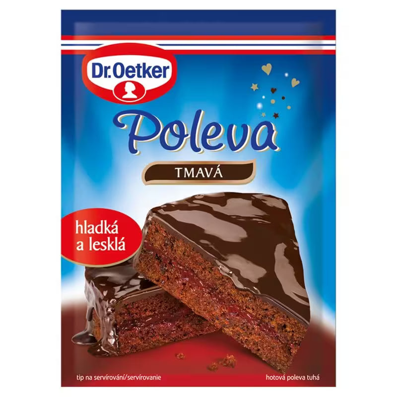 Poleva tmavá 100g Dr. Oetker