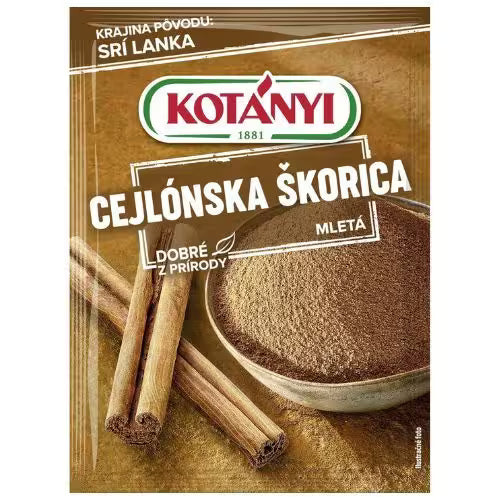 Korenie Škorica cejlónska 15g Kotányi