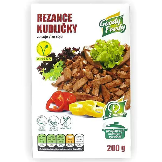 Vegánske Rezance 200g, Goody Foody