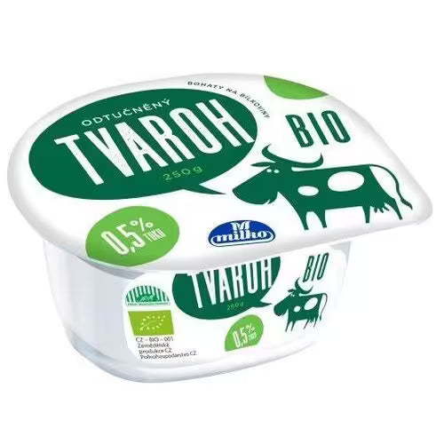 Tvaroh odtučnený Bio 250g Milko