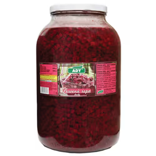 Cvikla (Červená repa) kocky 3720ml (3500g) Ady