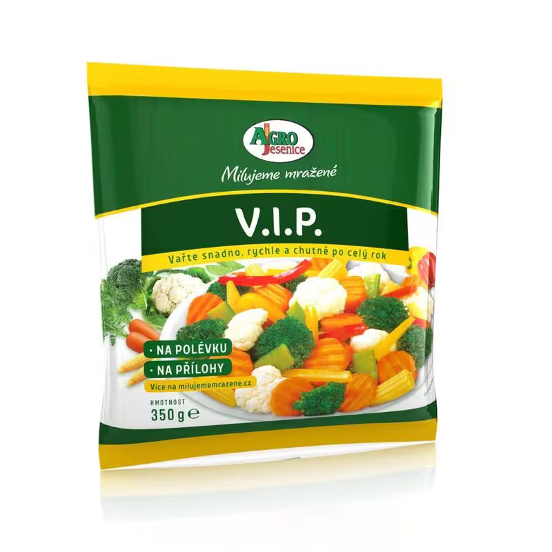 Hlbokomrazená Zmes V.I.P. 350g Agro Jesenice