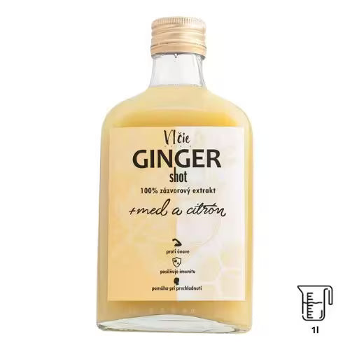 Ginger shot Med & Citrón 1l Vlčie