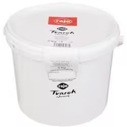 Tvaroh polotučný jemný hrudkovitý 5kg Rajo
