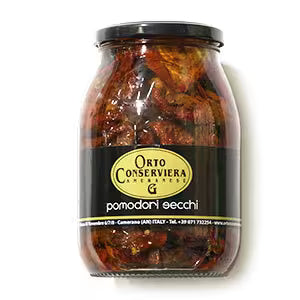 Paradajky sušené v oleji 970g Orto Conserviera