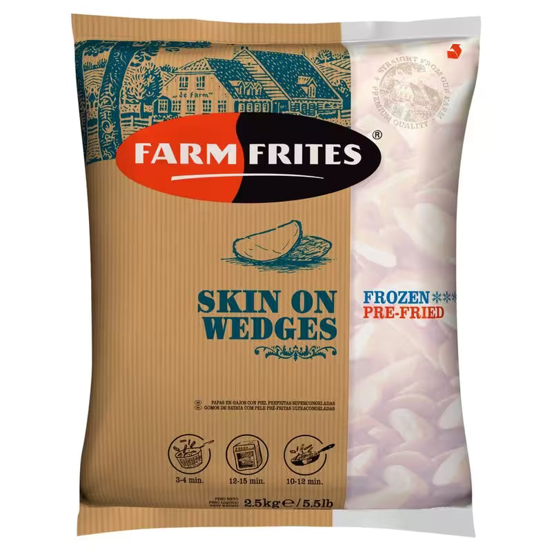 Mrazené Zemiaky americké 2,5kg Farm Frites
