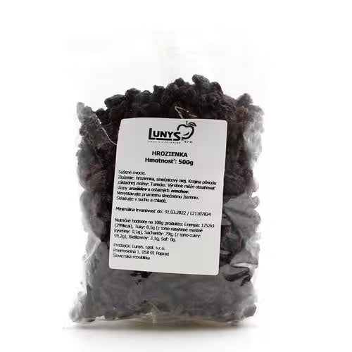 Hrozienka sušené Lunys 500g