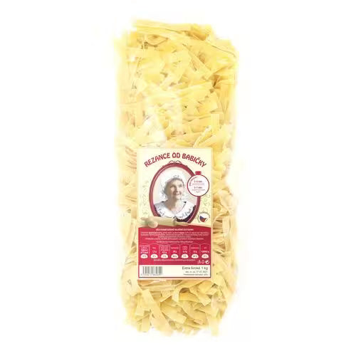 Cestoviny Rez. extra široké 1kg Rezance od babičky
