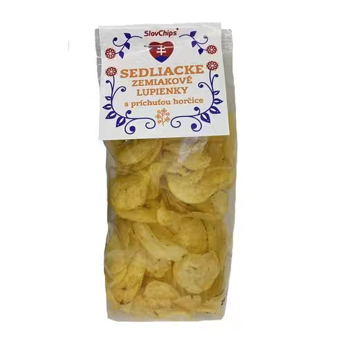Sedliacke zemiakové lupienky horčicové 100g