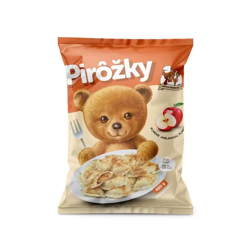 Mrazené Pirohy jablkové 480g Mišove maškrty