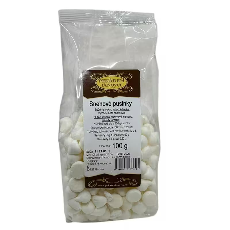 Snehové pusinky 100g Pekáreň Jánovce