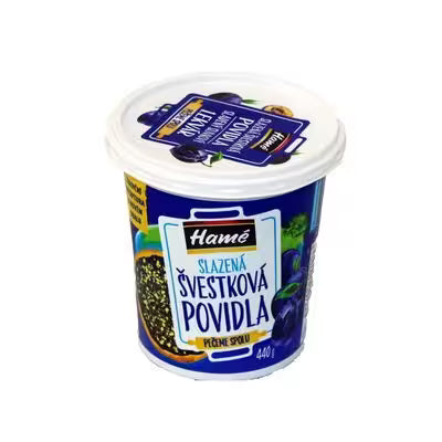 Lekvár sladený slivkový 440g Hamé