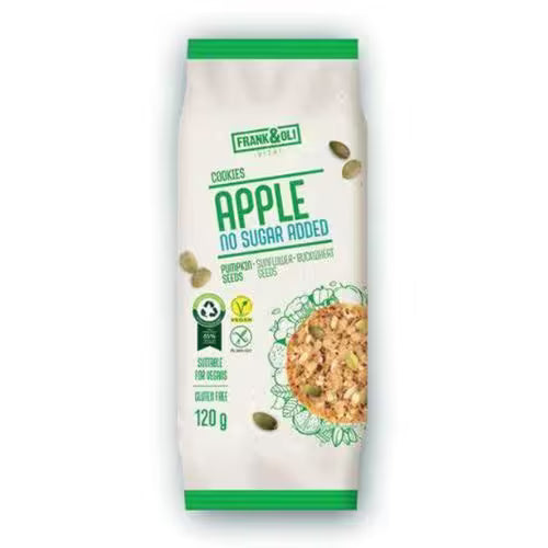 Frank&Oli Apple sušienky tekvica & slnečnica 120g