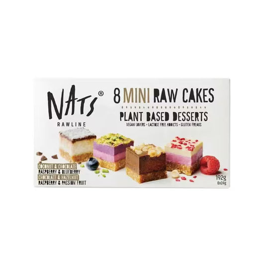 Mrazený Raw Dezert 8 mini mix set 8x24g Nats