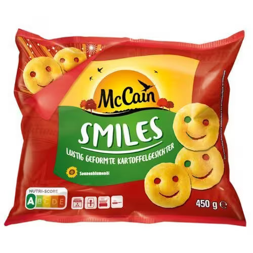 Mrazené Zemiakové krokety Smiles 450g McCain