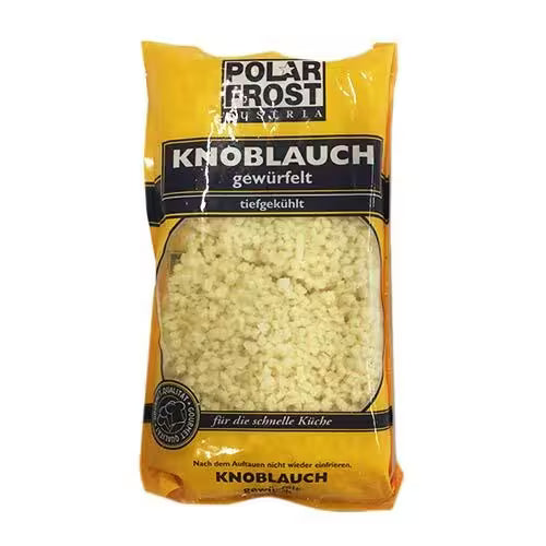 Mrazený Cesnak kocky 2-4mm 1kg/bal Polar Frost
