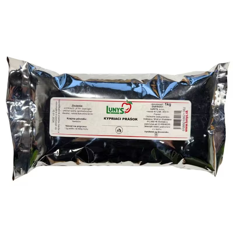 Kypriaci prášok do pečiva 1kg Lunys