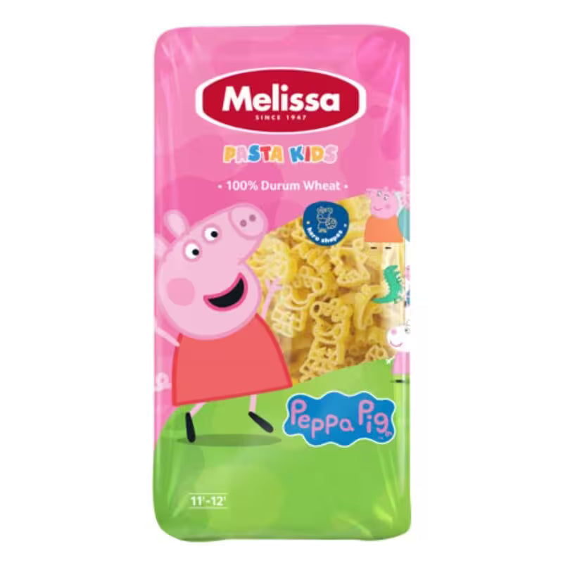 Cestoviny detské Prasiatko Peppa 400g Melissa